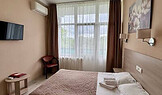 Фотография Одноместный 1-комнатный номер 1 категории кор.2 (1К1м1к2) в Санаторий «Виктория»(Ессентуки)