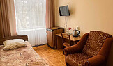 Фотография Одноместный 1-комнатный номер (2К1м1к) в Санаторий «Надежда»(Ессентуки)