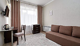 Фотография Двухместный 2-комнатный семейный комфорт 1 категории кор.4 (1К2м2к4К) в Санаторий «им. Димитрова»(Кисловодск) Фотография Двухместный 2-комнатный семейный комфорт 1 категории кор.4 (1К2м2к4К) в Санаторий «им. Димитрова»(Кисловодск)