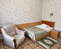 Фотография Одноместный номер 2 категории (2К1м1к1) в Санаторий «Дубрава»(Железноводск)