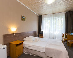 Фотография Одноместный 1-комнатный номер 2 категории кор.1 (1к1м1к1) в Санаторий «Эльбрус»(Железноводск)