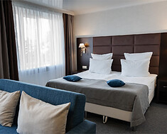 Фотография Джуниор сюит с большой кроватью в Отель «Ария»(Кисловодск)