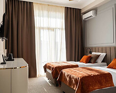 Фотография Двухместный «Стандарт» (новый корпус) в Санаторий «Пятигорский нарзан»(Пятигорск)