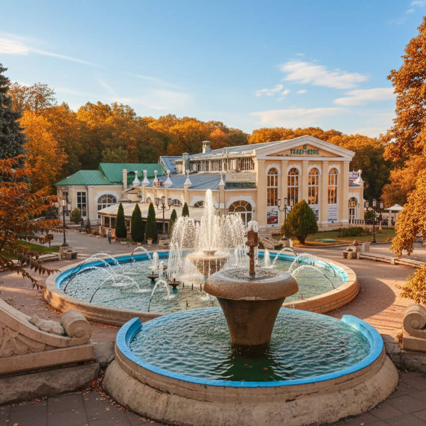 Курортный парк и Парк Победы